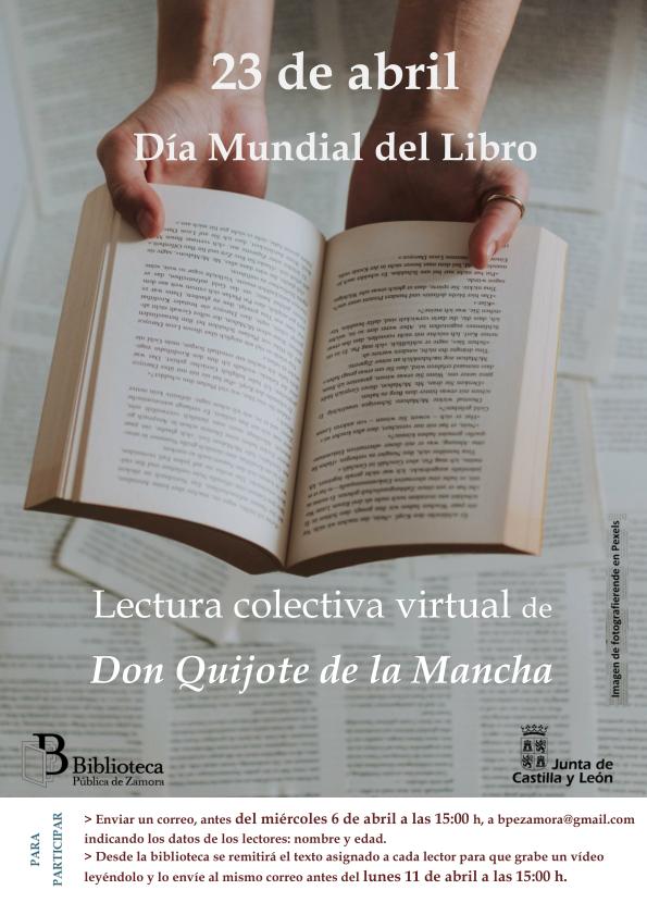 Instripciones para lectura Don Quijote