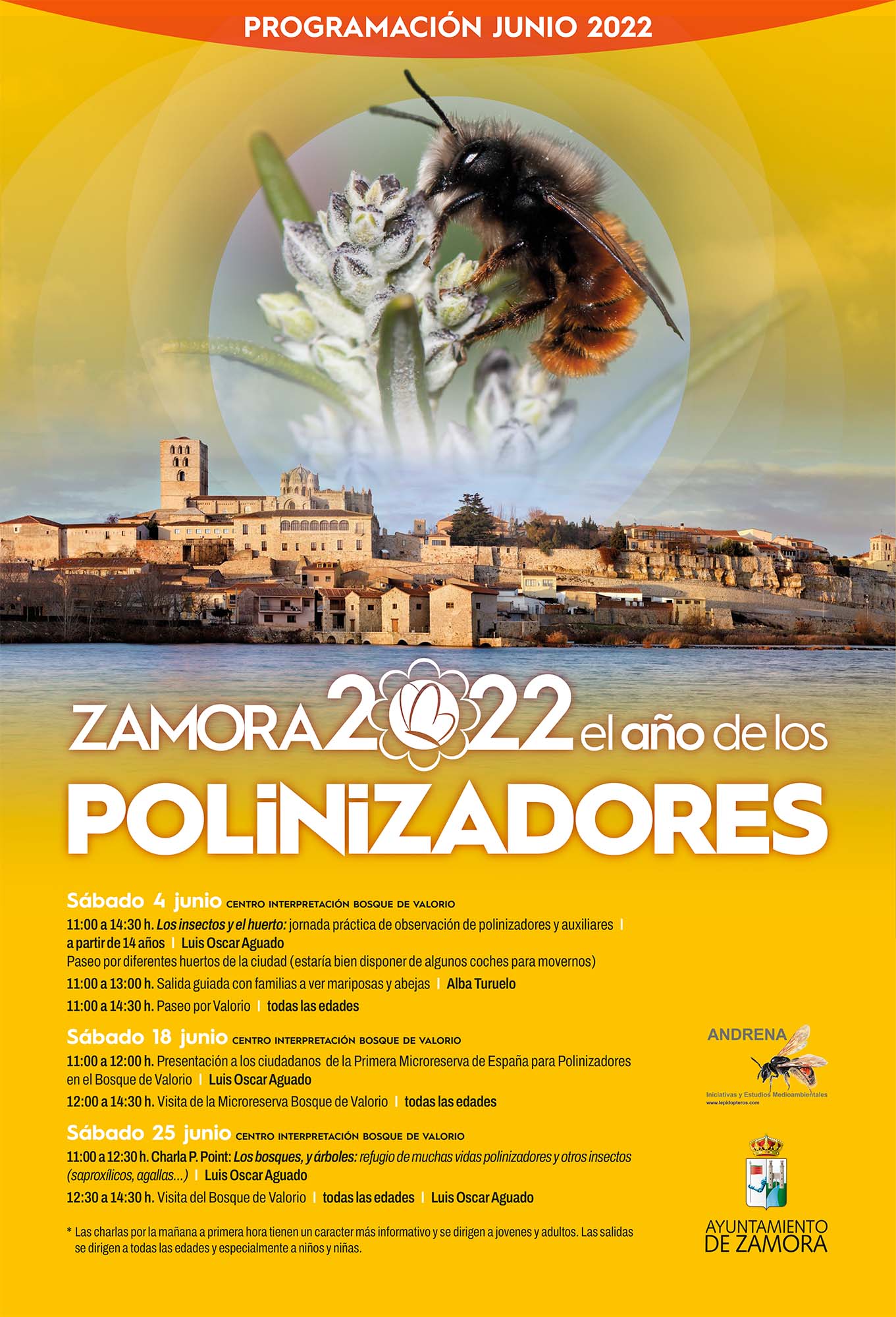 Zamora 2022: el año de los polinizadores. Zamora Inquieta. ZINQ. Turismo