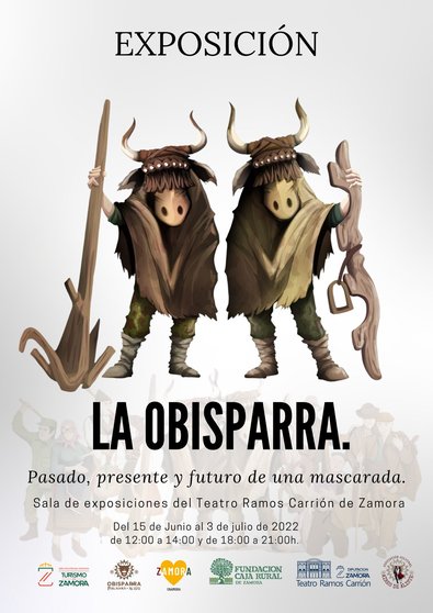 Exposición La Obisparra. Zamora Inquieta. Teatro Ramos Carrión