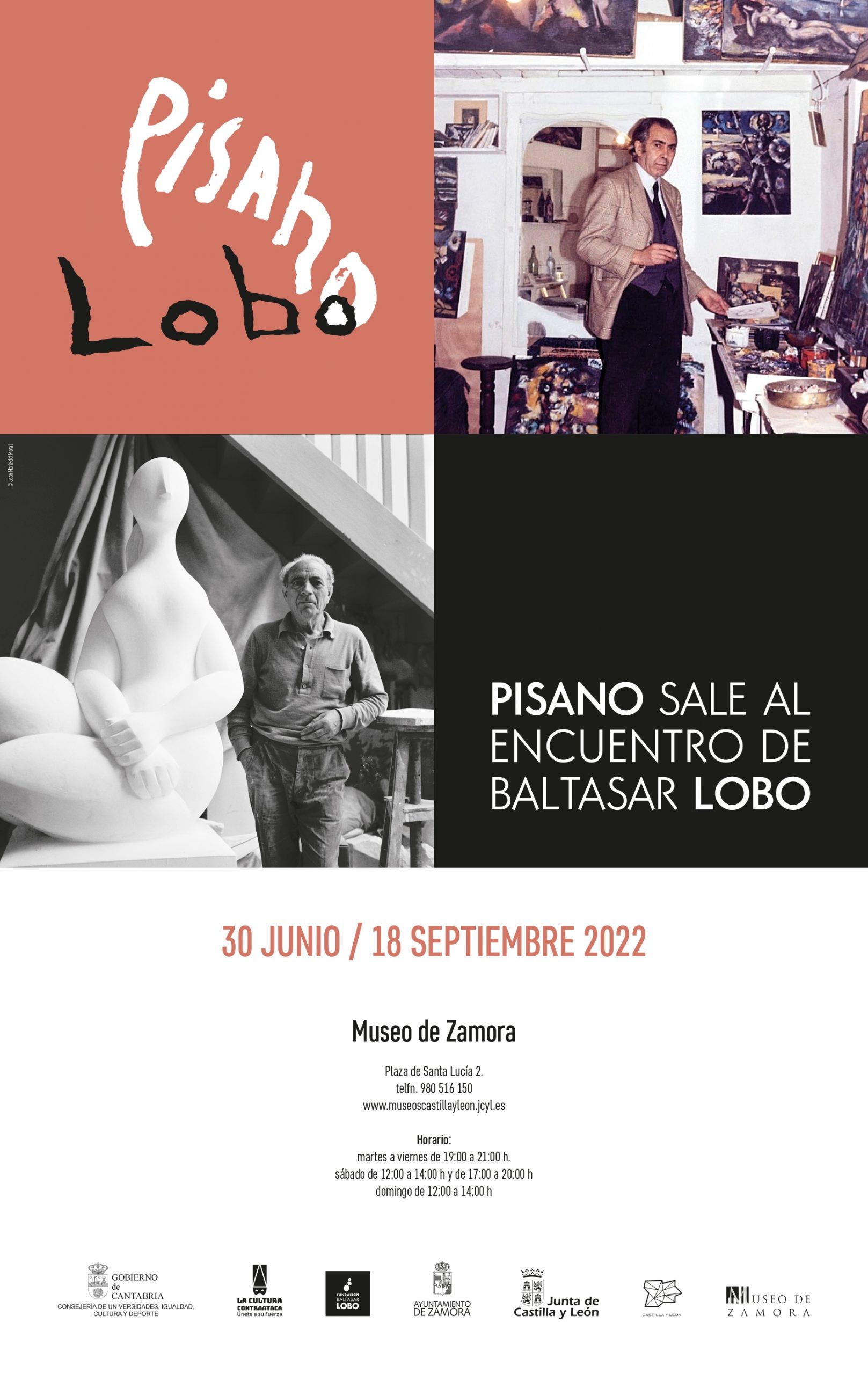 Exposición Pisano, Baltasar Lobo. Museo de Zamora. Agenda cultural Zamora Inquieta. ZINQ
