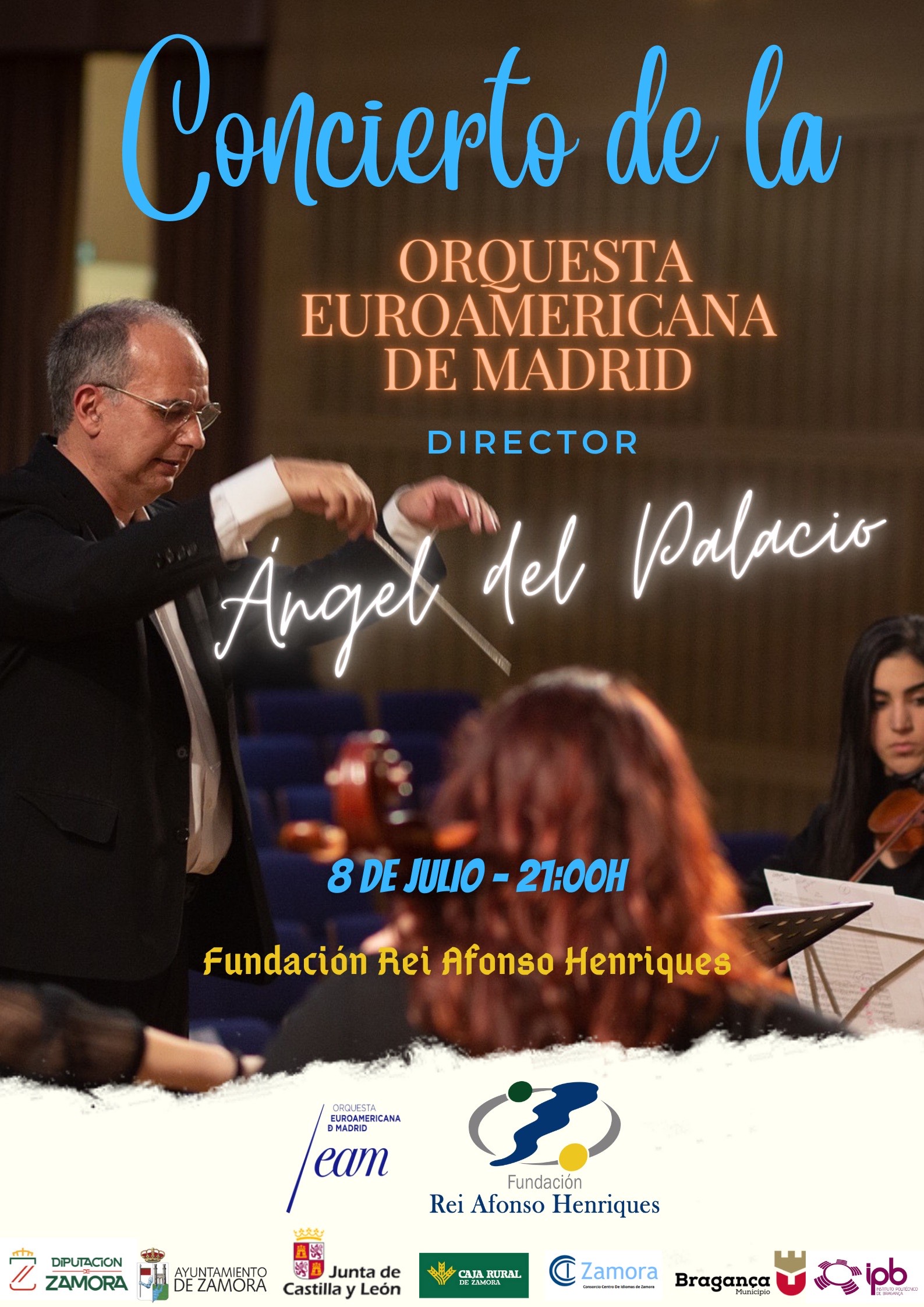 Concierto de la Orquesta Euroamericana de Madrid. Agenda cultural. Zamora Inquieta