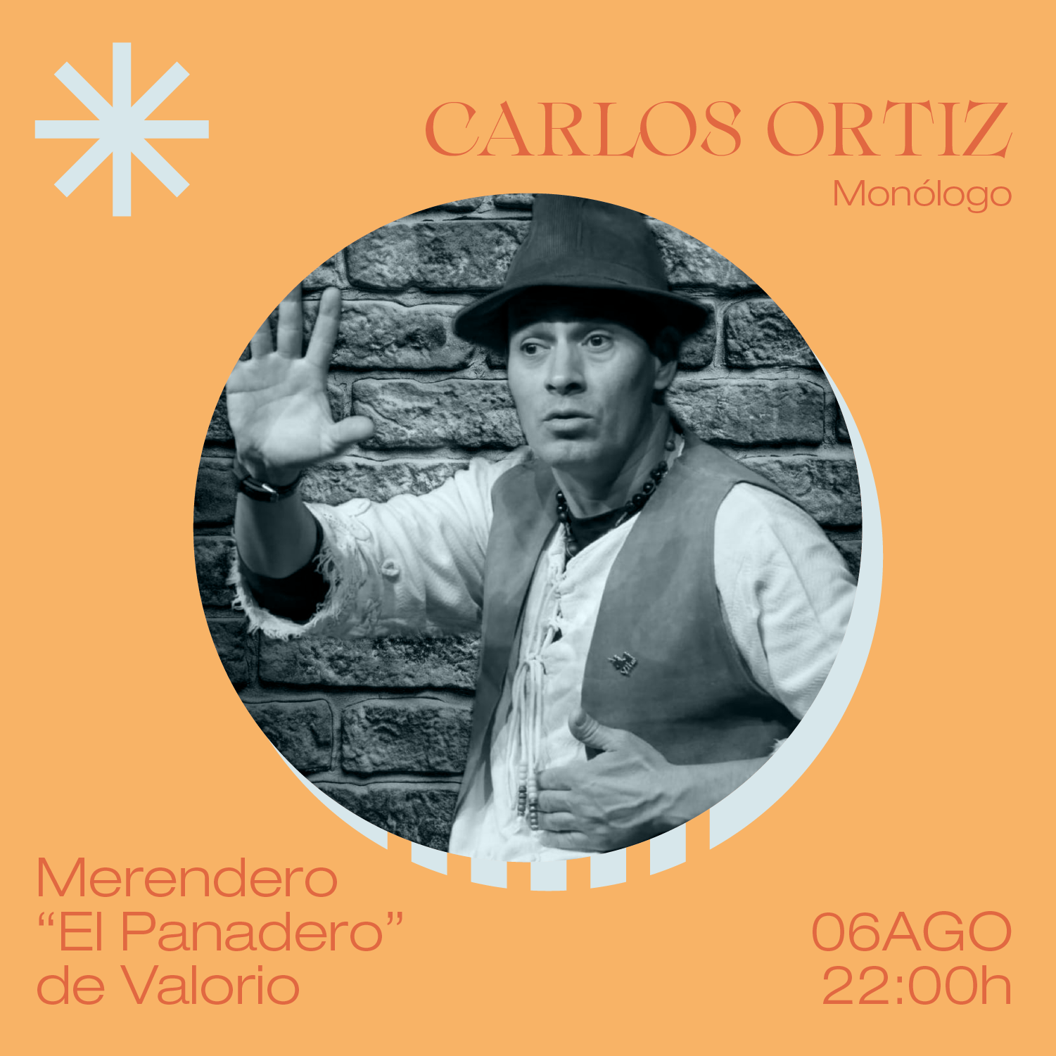 Monólogo Carlos Ortiz. Agenda cultural. Zamora Inquieta