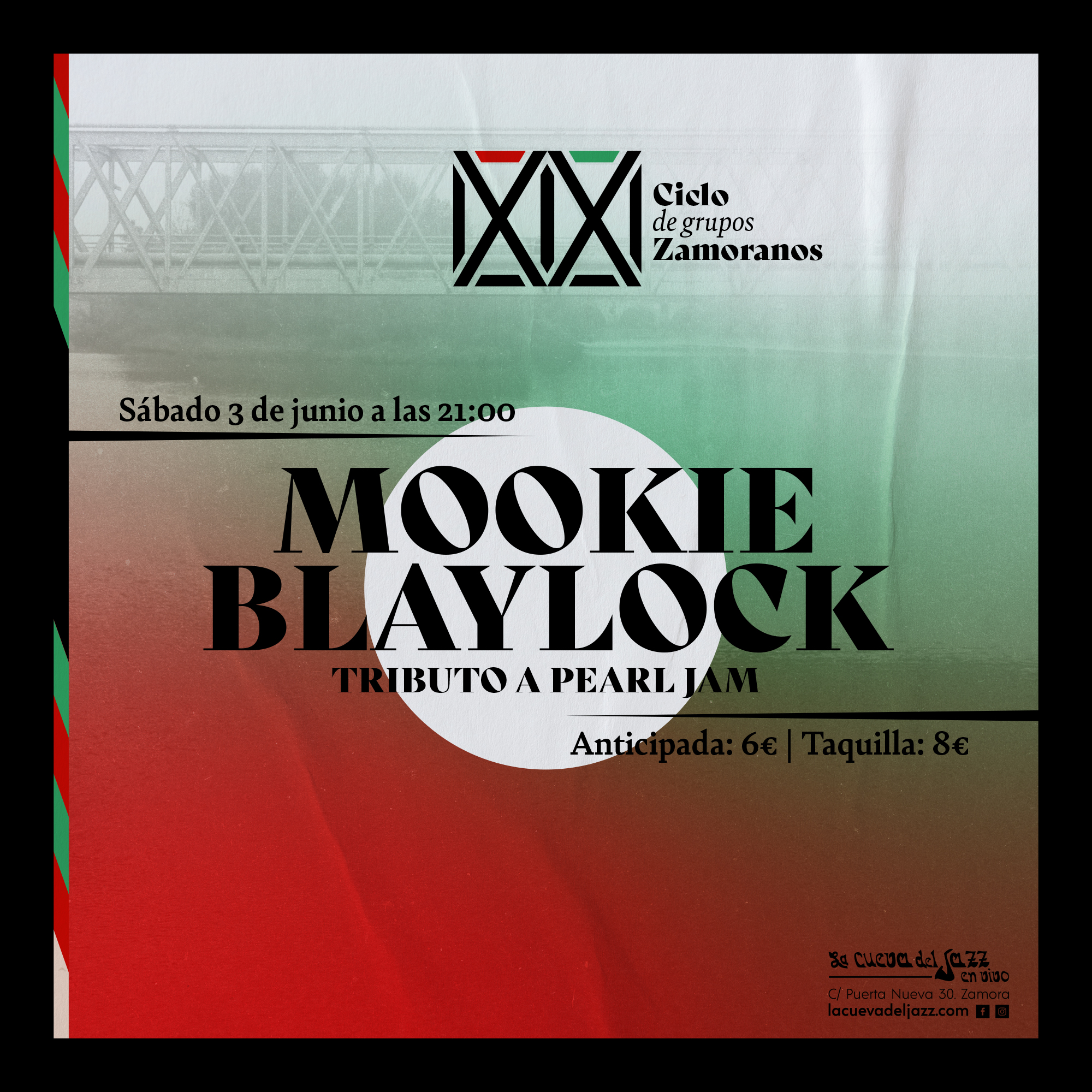 Concierto de Mookie Blaylock en La Cueva del Jazz en Vivo, en Zamora.