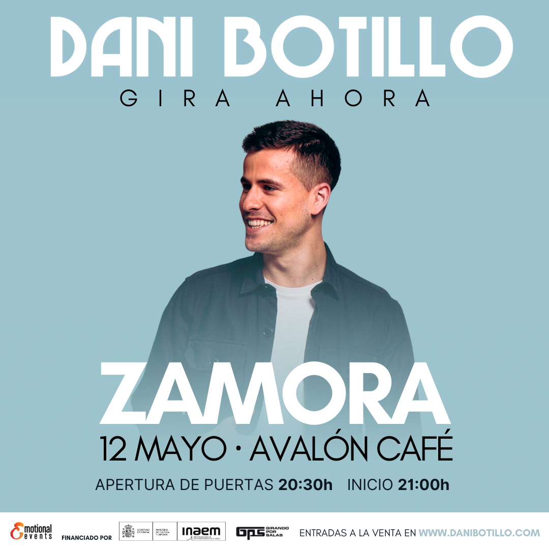 concierto Dani Botillo Avalón Café Zamora