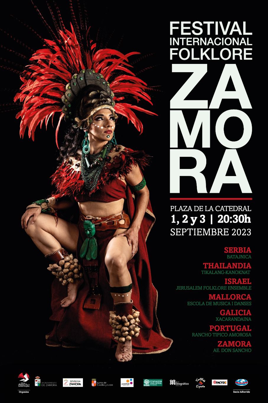FESTIVAL INTERNACIONAL DE FOLCLORE ZAMORA 2023. ZAMORA INQUIETA ZINQ, AGENDA CULTURAL